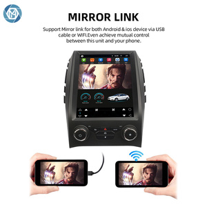 เครื่องเล่นวิดีโอติดรถยนต์เครื่องเล่นดีวีดี GPS สำหรับ Ford Edge 2015 <span class=keywords><strong>4</strong></span> + 64G 10.<span class=keywords><strong>4</strong></span>นิ้วแอนดรอยด์11 - Product Image 4