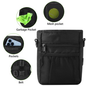 Échantillon gratuit, sac à friandises pour chien Oxford personnalisé, sac à collation, logo personnalisé, sac de promenade pour chien, porte-sac à crottes, distributeur de sacs à crottes, fournitures pour animaux de compagnie - Product Image 3