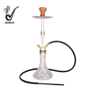 Ensemble de chichas de luxe, narguilé facile à transporter, accessoires pour chicha, bouteille en verre, chicha - Product Image 6