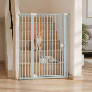Barrière renforcée pour chat et chien, grande clôture de sécurité pour animaux domestiques, séparateur d'intérieur, conception anti-évasion, 150 <span class=keywords><strong>cm</strong></span> de haut - Product Image 2