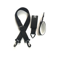 Sangle de transport réglable en nylon avec logo personnalisé, sangles d'épaule, sangle de ski pour snowboard et bâtons de ski