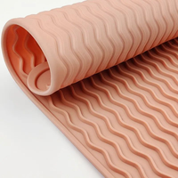 Tapis de cuisine écologique en TPR résistant à la chaleur avec isolation thermique pour le séchage de la vaisselle, les dessous-de-verre et la cuisson