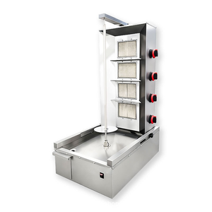 Machine à <span class=keywords><strong>Kebab</strong></span> Turc Commerciale à Gaz, Grill Shawarma, Rôtissoire, Barbecue Moyen-Oriental, Grill Rotatif Brésilien pour Restaurant - Product Image 1
