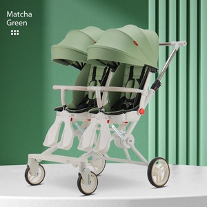 <span class=keywords><strong>Passeggino</strong></span> Gemellare Leggero, Pieghevole, con Seduta <span class=keywords><strong>Reclinabile</strong></span> e Girevole - Product Image 5