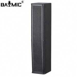 Système de sonorisation professionnel avec amplificateurs BT en bois pour l'extérieur, colonne active PA, ensemble d'enceintes - Product Image 2