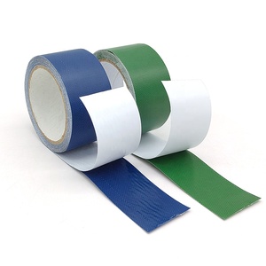 Ruban de réparation auto-adhésif en tissu de fibre de verre enduit de PE imperméable <span class=keywords><strong>pour</strong></span> bâche de tente extérieure et toile endommagée - Product Image 2