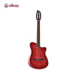 WCG370 Vente en gros Guitare électro-<span class=keywords><strong>acoustique</strong></span> Winzz Acoustic Electric Nylon-string 39" - Product Image 4