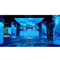 Écran LED circulaire de haute qualité, affichage LED rond couleur pleine pour les événements scéniques, la publicité, les centres commerciaux, la décoration d'hôtels