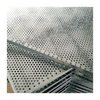 Tôle d'acier inoxydable microperforée personnalisée de haute qualité Panneau criblé de trous fins Micro-trous Découpe de taille soudée perforée