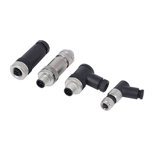 M5 M8 M9 M12 M16防水工业连接器3针3芯IP67公母插头插座 - Product Image 4