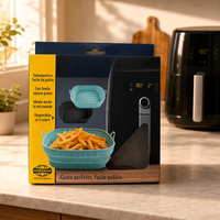 Boîte d'emballage suspendue en carton ondulé personnalisée pour ustensiles de cuisine avec fenêtre transparente