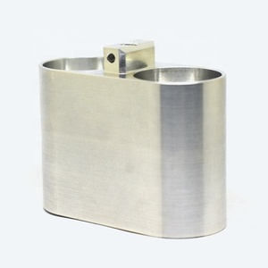 Élément de support en alliage d'aluminium d'usinage fraisé CNC de précision pour les applications de montage dans les systèmes de machines automatisées - Product Image 1