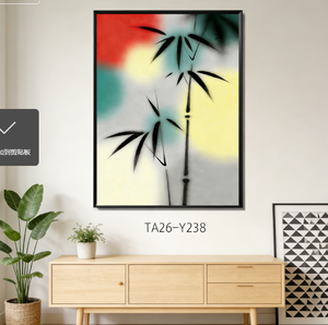 <span class=keywords><strong>Tableau</strong></span> mural en toile de bambou, peinture orientale moderne sur le thème du bambou <span class=keywords><strong>pour</strong></span> salon, <span class=keywords><strong>chambre</strong></span> <span class=keywords><strong>à</strong></span> <span class=keywords><strong>coucher</strong></span>, décoration intérieure - Product Image 5