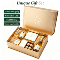 Boîte cadeau en gros avec fermeture magnétique, coffret cadeau de bienvenue, en carton rigide recyclable, pliable avec aimant, pour cadeaux et cosmétiques