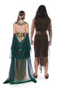 Costume di Halloween da <span class=keywords><strong>Cleopatra</strong></span> Egiziana e Regina - Costume per Adulti in Poliestere per TV e Cinema - Vendita all'Ingrosso - Product Image 3
