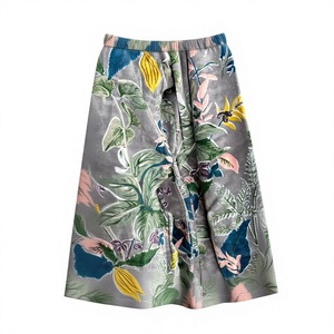 Robe longue kimono bohème Tropical Bloom, motif floral Botanical Breeze Jungle Garden Tropical Paradise - Product Image 3