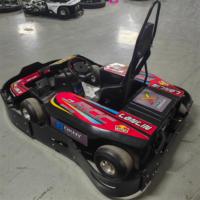 Kart électrique de course avec transmission par chaîne, utilisation en extérieur pour adultes - jusqu'à 80 km/h