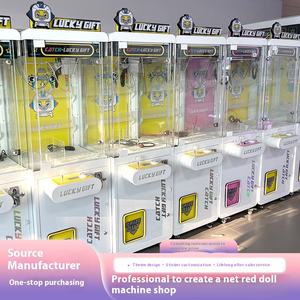 Toptan küçük pençe makinesi yeni Model ticari sikke işletilen oyun olay planlama mağaza veya bebek hediye makinesi için - Product Image 5