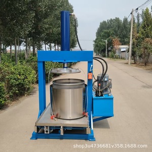 Máquina Exprimidora Hidráulica Vertical de Acero Inoxidable, Equipo Pequeño para Procesamiento de Frutas y Extracción de Jugos - Product Image 3
