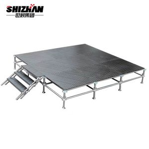 Sự kiện ngoài trời lớp nhôm giai đoạn với bước cầu thang lớp thép giai đoạn - Product Image 2