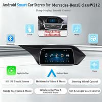 Système Android Auto LELV Linux 7 pouces pour Mercedes-Benz Classe E W212, lecteur vidéo de navigation Carplay