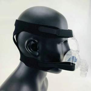 <span class=keywords><strong>Mascarilla</strong></span> Nasal de oxígeno para uso médico, correa de cabeza estándar de 4 puntos, soporte CPAP, color negro - Product Image 6