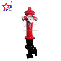 Hydrant 20 Bar -48 Bar Tuyau Cylindrique Filetage Mâle 65 Mm / 2,5 Pouces Fabriqué en Fonte ou en Fonte Pigée 23 Mm 1,6 Mpa Hydrant Incendie