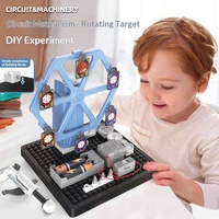 Kit d'expériences scientifiques à la vapeur, blocs de construction électroniques, jouet éducatif, mini-projet de physique, assemblage DIY en plastique