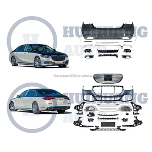 Pieza de parachoques de coche, kit de carrocería para coche, juego de Carrocería completa, actualización MAYBH S680 <span class=keywords><strong>S580</strong></span> Facelift para <span class=keywords><strong>Mercedes</strong></span> S Class W223 S600 S500 S450 S400 - Product Image 1