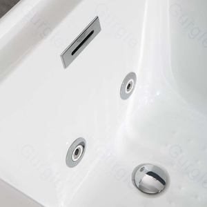 Baignoire <span class=keywords><strong>Spa</strong></span> Hydromassante Autoportante en Acrylique de Haute Qualité Gurgle, Baignoire à Encastrer pour Salle de Bain - Product Image 4
