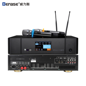 Sistem suara musik Digital, mikrofon bawaan 2 saluran 3 dalam <span class=keywords><strong>1</strong></span> kelas H D Karaoke Amplifier Berase pabrik sumber - Product Image 2