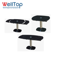 WELLTOP vente en gros d'accessoires de meubles cadre de quincaillerie mécanisme de table extensible Base de mécanisme de rotation de table réglable à 360 °