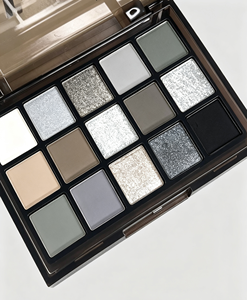 OEM ODM Eyeshadow Palette Matte &amp; <strong>Silver</strong> Glitter <strong>Eye</strong> Shadow Velvety Easy Blend Low Fallout Custom Logo Private Label <strong>Eye</strong> <strong>Makeup</strong> - Product Image 2