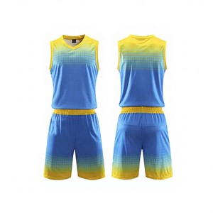 Uniformes de Baloncesto Personalizados de Alta Calidad, Camisetas de Baloncesto Cortas y Transpirables, Uniformes de Baloncesto Lisos Unisex para Venta en Línea - Product Image 1