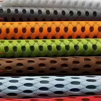 Tissu en maille respirante 3D extensible 100% polyester, maille tricotée respirante pour revêtement de chaise de bureau et de jeu