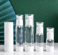 Flacon pompe anti-fuite prêt à l'emploi pour cosmétiques, lotions, shampoings et liquides – Idéal pour les voyages quotidiens et la recharge en extérieur
