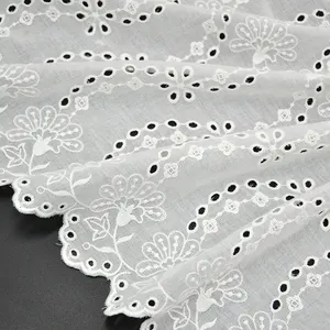 High Quality Custom Embroidery Accessories Cotton Lace Nylon Material Dress Lace