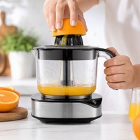Presse-agrumes électrique 1,2 L grande capacité sans BPA, machine automatique pour oranges et citrons, portable pour la cuisine domestique et les fêtes