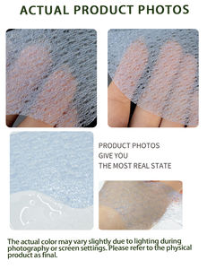 Y565 OEM Mavi Kolajen Altın İplik Kaldırıcı Alın Bandı Yaması Çözülebilir Beyaz Pembe Kumaş Yüz Maskesi Malzemesi - Product Image 5