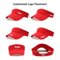 Gorra Visera Deportiva Personalizada al por Mayor con Logo, Corona Suave Sin Estructura, Visera Curva, Transpirable y Ligera para Marcas al por Mayor