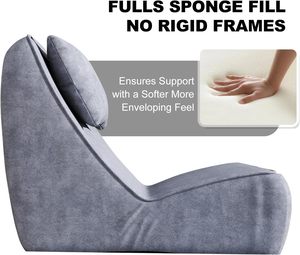 Cómodos sillones de cuentas para interiores y exteriores, silla de fotografía, sofá grande portátil para sala de estar - Product Image 4