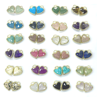 CH-HDP2903 Charme Émaillé Tendance Animaux Marins d'Été, Charme Adorable Émaillé en Forme de Crabe, Homard et Poisson Coloré, Vente en Gros de Breloques Émaillées pour Bijoux