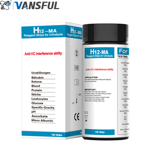 Tùy chỉnh URS-12MA nước tiểu kiểm tra Strips 12 Thông số nước tiểu phân tích kiểm tra Strips cho con người - Product Image 6