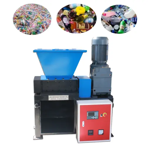Dete New rác tái chế máy tái chế nhựa chất thải chai Máy Nghiền