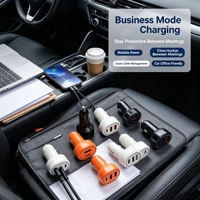 Cargador USB para Coche de Venta Diaria con Excelente Relación Calidad-Precio, Cargador Rápido para Teléfono Móvil, Producto de Carga para Automóvil al por Mayor