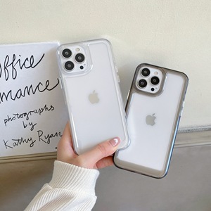 <span class=keywords><strong>Coque</strong></span> transparente pour <span class=keywords><strong>iPhone</strong></span> 17promax 16 15 14promax, couleur gelée, transparente, antichoc, vente en gros - Product Image 4
