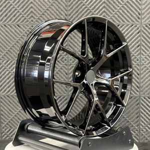 Jantes forgées XINGTU 1PC Shadow Chrome Black compatibles avec Tesla Model 3 Model S Plaid Model Y <span class=keywords><strong>Porsche</strong></span> - Product Image 4