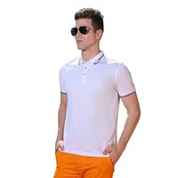 Chemise de travail en coton à manches courtes avec revers, lavable en machine, pour uniforme publicitaire, avec logo brodé, vente en gros