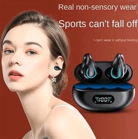 Mini auricular inalámbrico TWS LED impermeable Control táctil estéreo sonido reducción de ruido auriculares para deportes Gaming auriculares