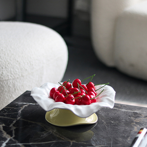 <strong>Creative</strong> Luxury Style Ceramic Cake Dessert <strong>Plate</strong> Decorative <strong>Serving</strong> Tray Snack <strong>Serving</strong> Dish Fruit Vegetable Tray - Product Image 1